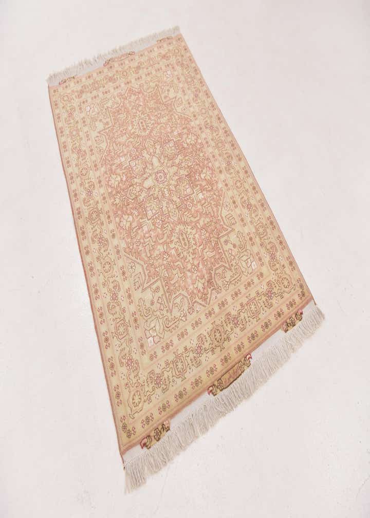 3' 4 x 5' 1 Hand Knotted Tabriz Persian Rug
