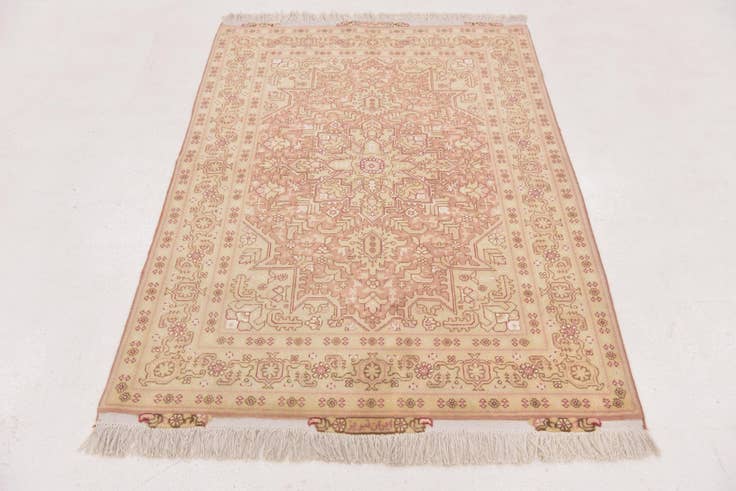 Detail image of 3' 4 x 5' 1 Hand Knotted Tabriz Persian Rug