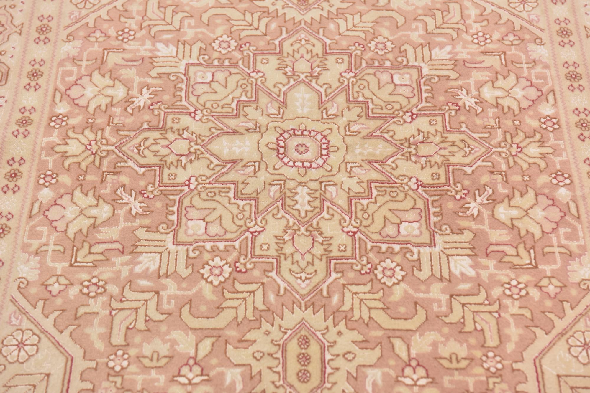 3' 4 x 5' 1 Hand Knotted Tabriz Persian Rug