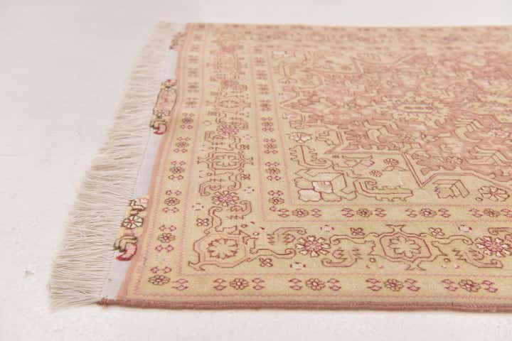 3' 4 x 5' 1 Hand Knotted Tabriz Persian Rug