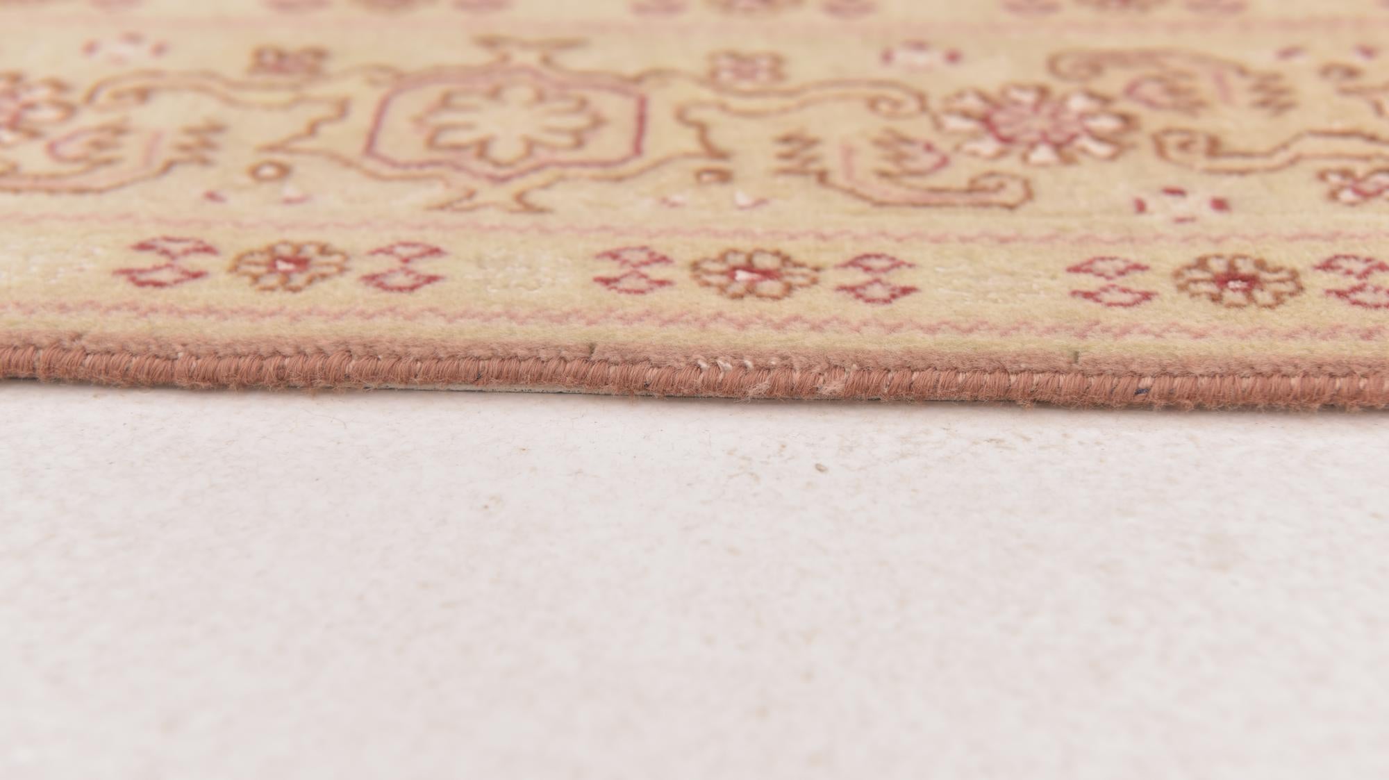 3' 4 x 5' 1 Hand Knotted Tabriz Persian Rug