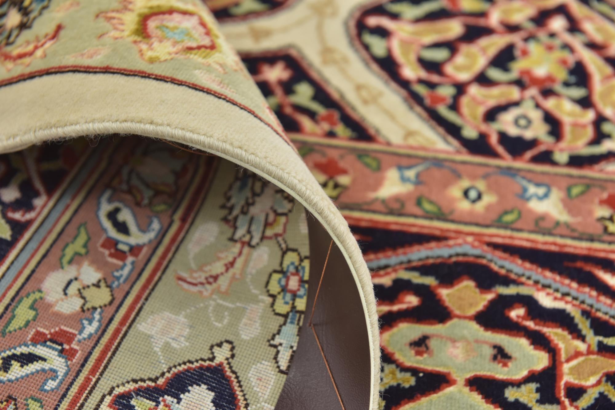 11' 3 x 16' 3 Hand Knotted Tabriz Persian Rug