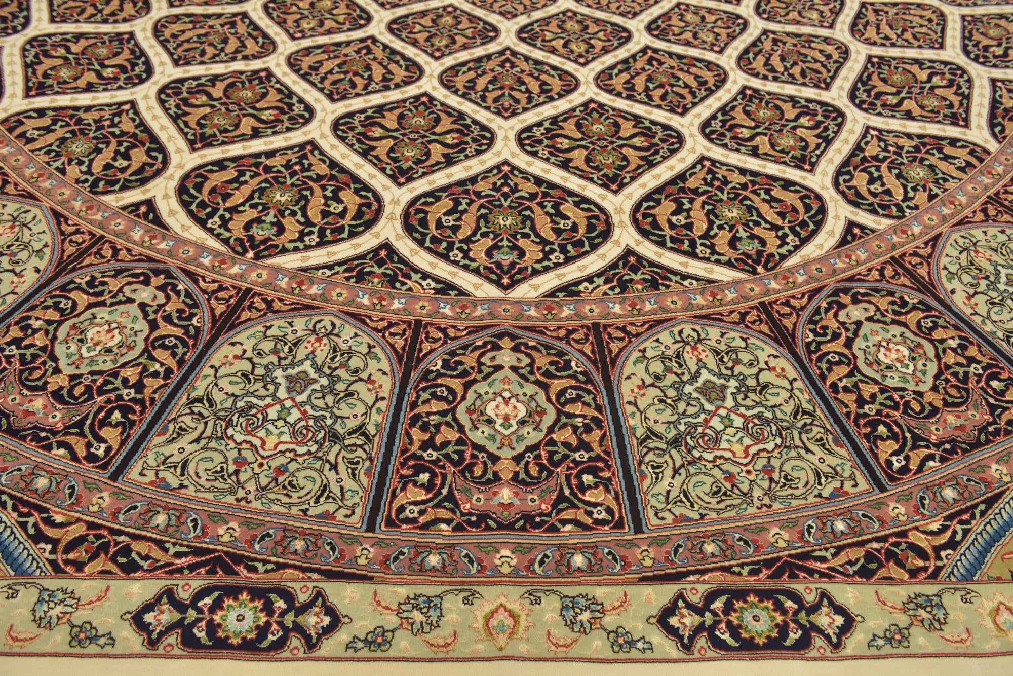 11' 3 x 16' 3 Hand Knotted Tabriz Persian Rug