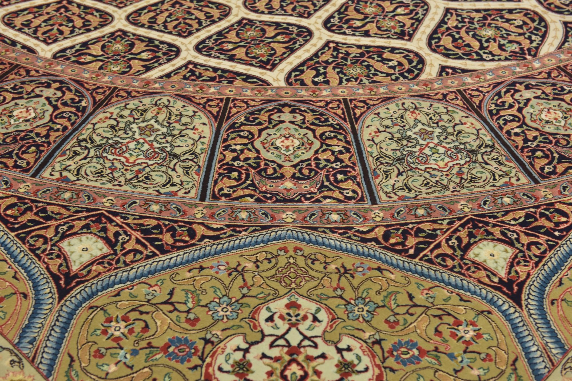 11' 3 x 16' 3 Hand Knotted Tabriz Persian Rug