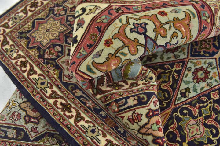 6' 8 x 10' 1 Hand Knotted Tabriz Persian Rug