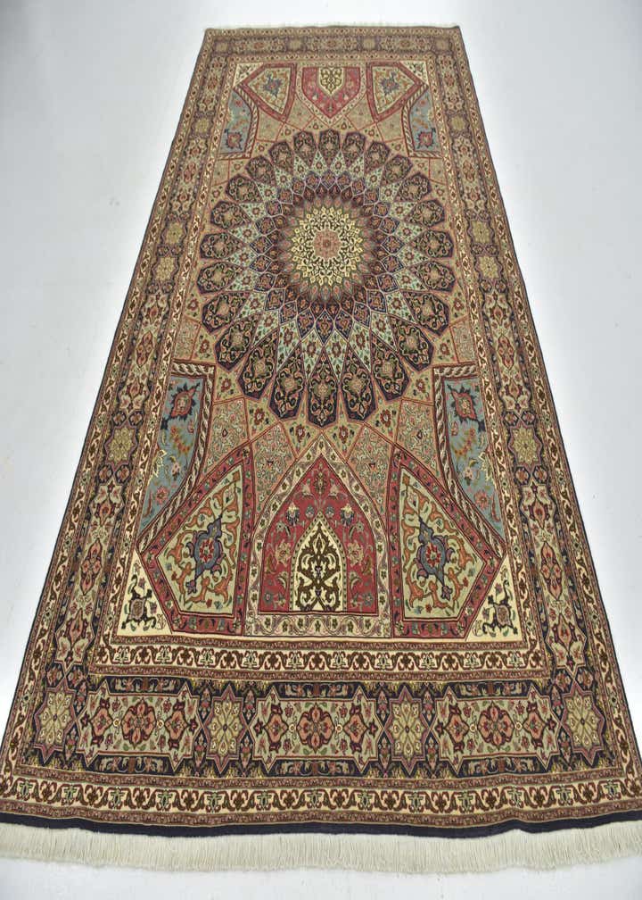 6' 8 x 10' 1 Hand Knotted Tabriz Persian Rug