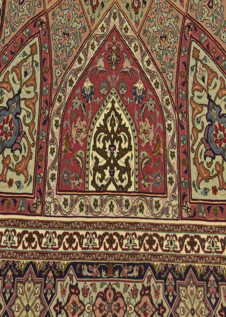 6' 8 x 10' 1 Hand Knotted Tabriz Persian Rug
