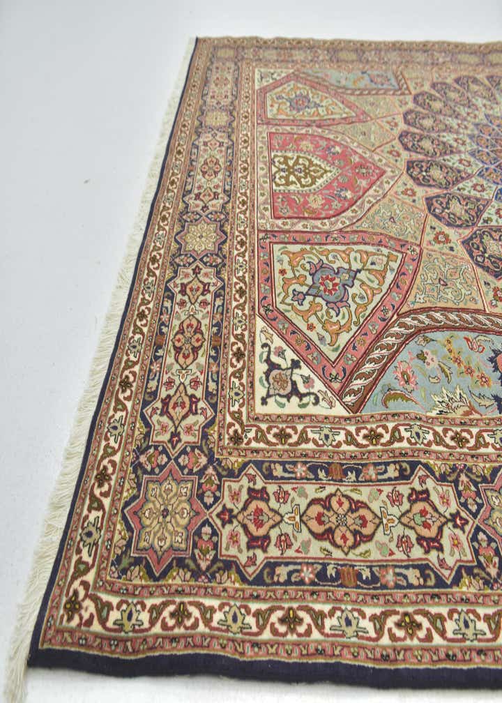 6' 8 x 10' 1 Hand Knotted Tabriz Persian Rug
