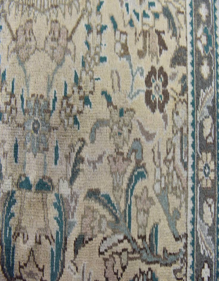 Detail image of 9' 7 x 12' 3 Hand Knotted Tabriz Persian Wool Rug