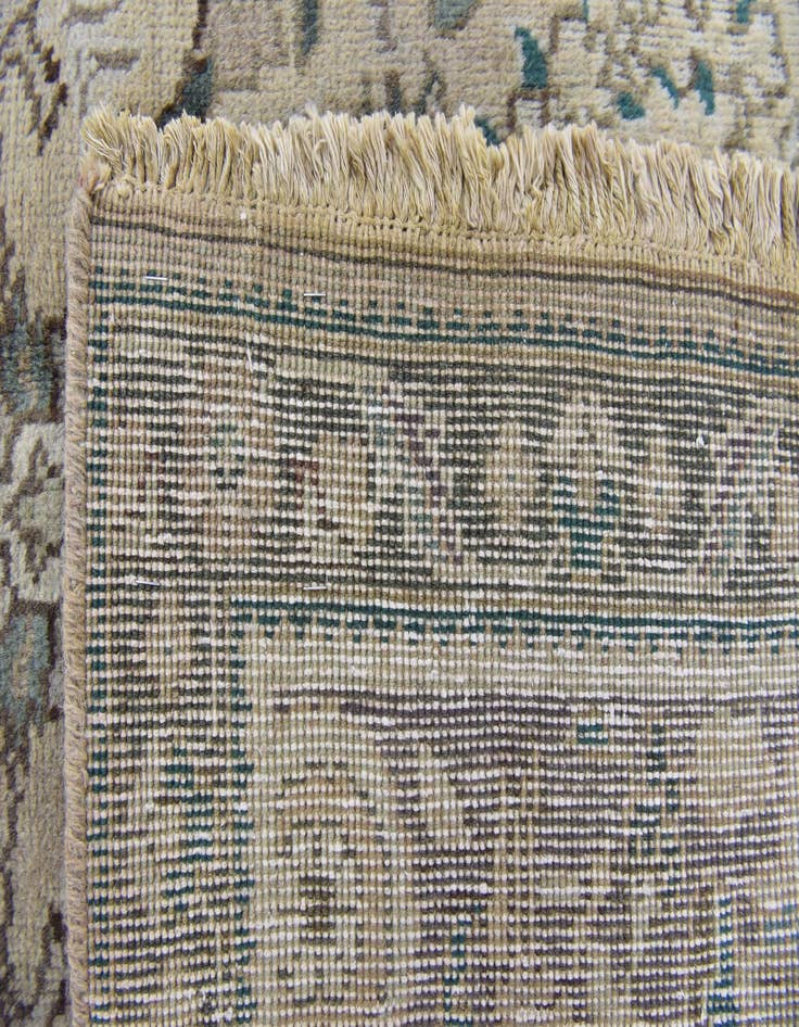 Detail image of 9' 7 x 12' 3 Hand Knotted Tabriz Persian Wool Rug