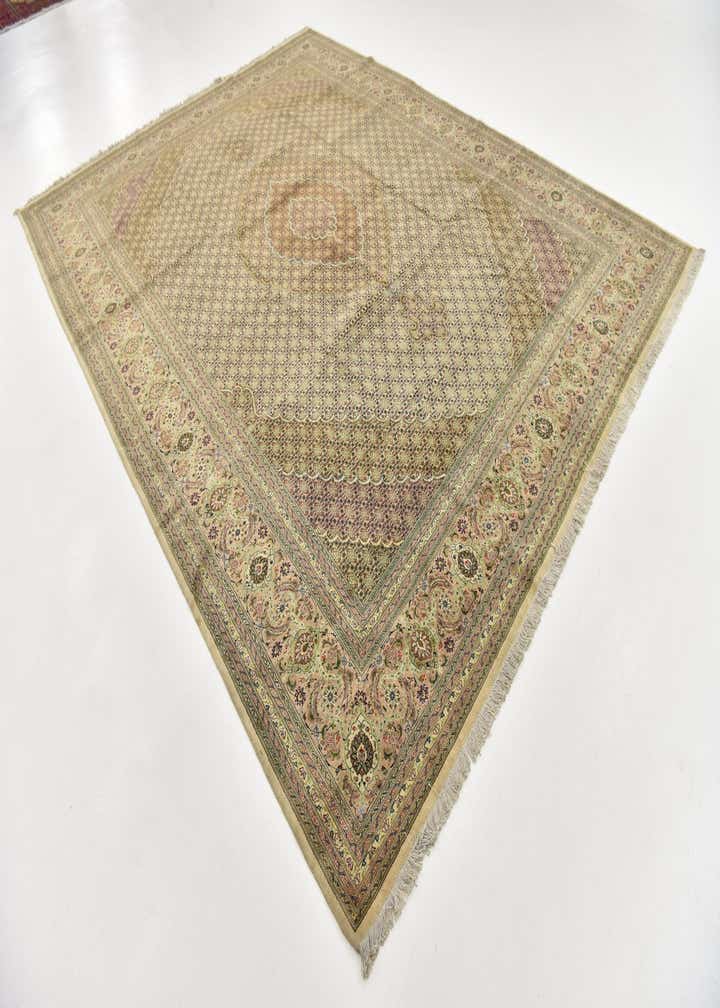 9' 10 x 12' 10 Hand Knotted Tabriz Persian Rug