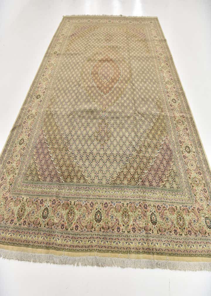 9' 10 x 12' 10 Hand Knotted Tabriz Persian Rug