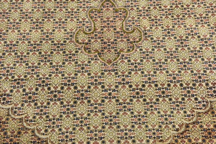 Detail image of 9' 10 x 12' 10 Hand Knotted Tabriz Persian Rug