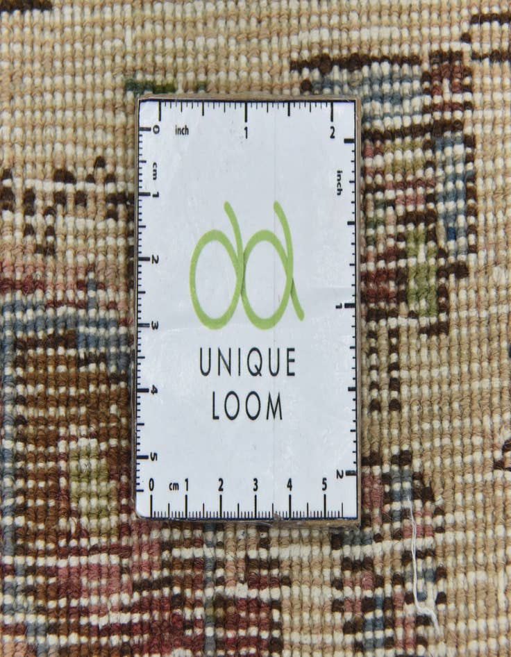 Detail image of 7' 9 x 11' 4 Hand Knotted Tabriz Persian Wool Rug