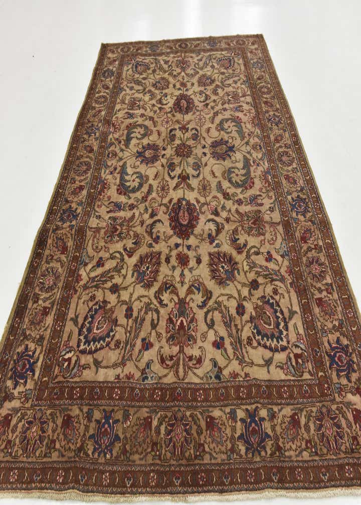 7' 9 x 11' 4 Hand Knotted Tabriz Persian Wool Rug