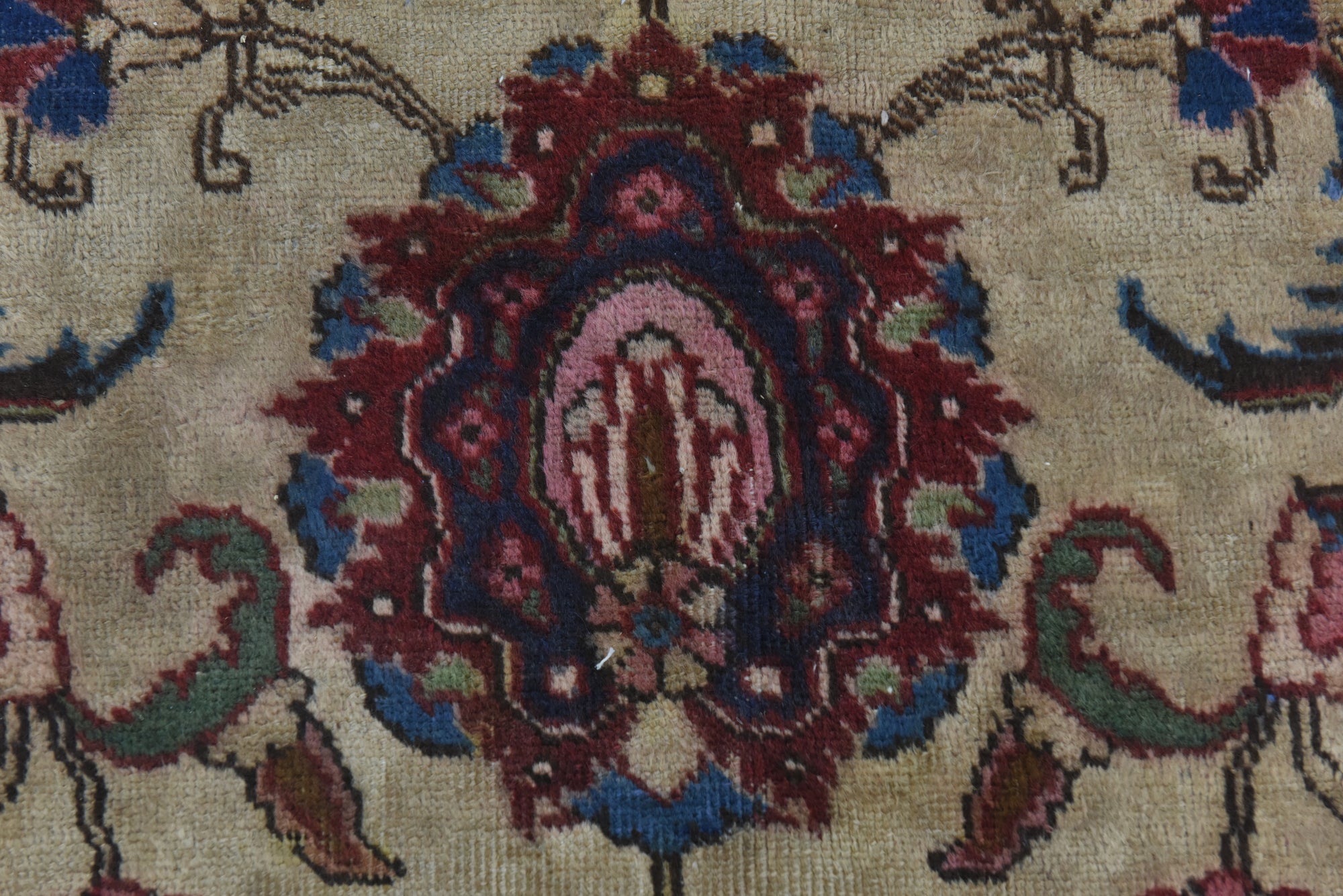 7' 9 x 11' 4 Hand Knotted Tabriz Persian Wool Rug