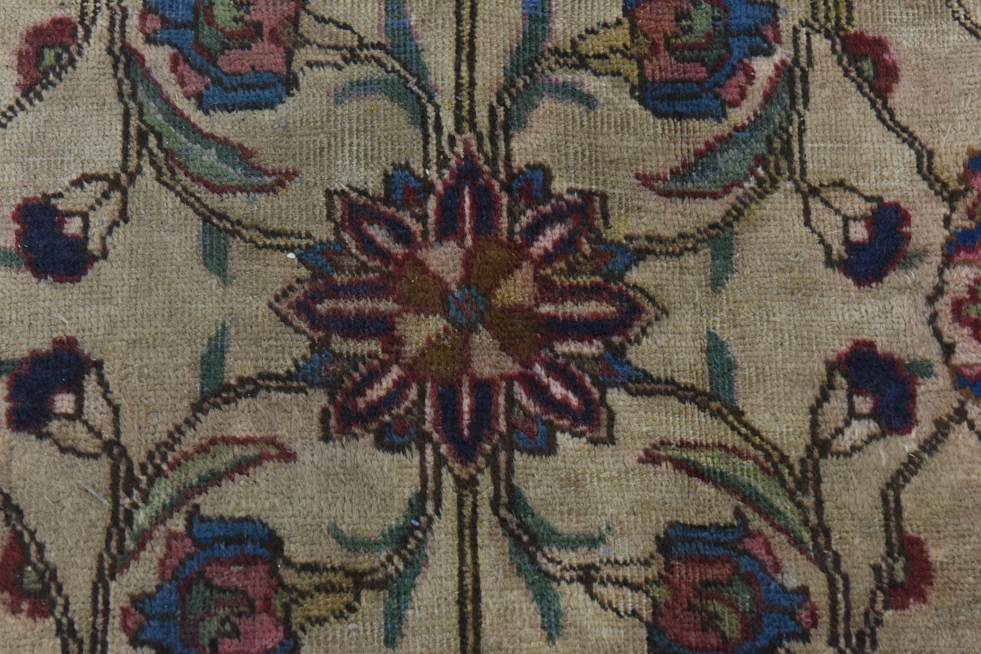 7' 9 x 11' 4 Hand Knotted Tabriz Persian Wool Rug
