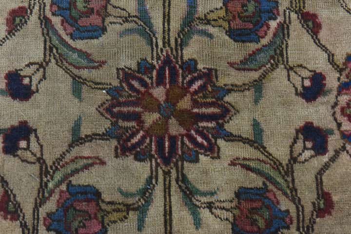7' 9 x 11' 4 Hand Knotted Tabriz Persian Wool Rug