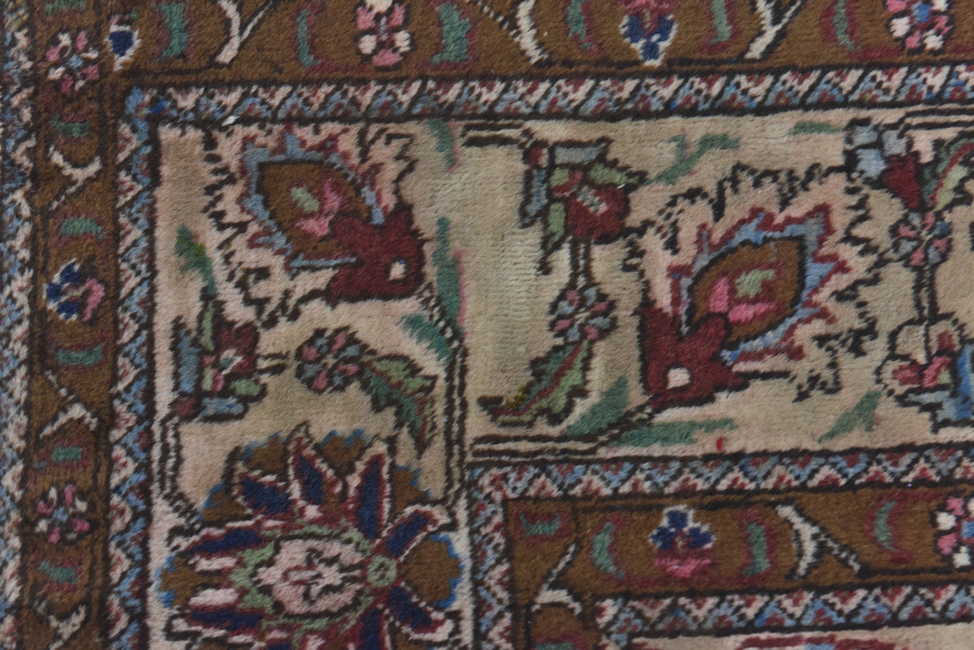 7' 9 x 11' 4 Hand Knotted Tabriz Persian Wool Rug