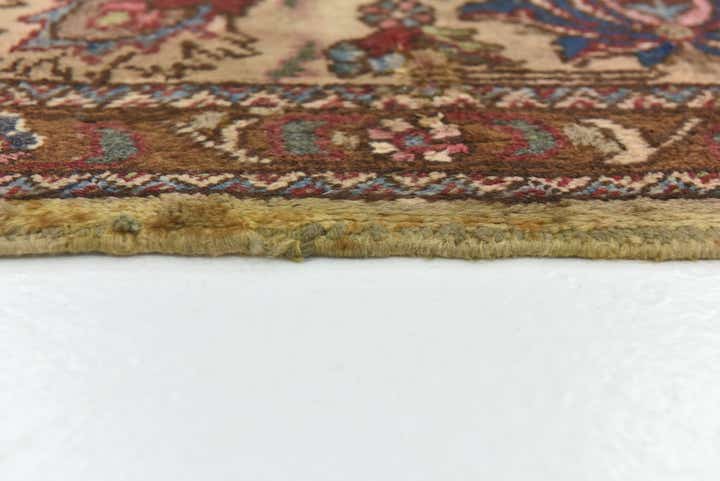7' 9 x 11' 4 Hand Knotted Tabriz Persian Wool Rug