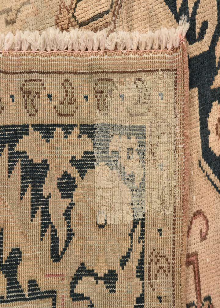 4' 3 x 6' 7 Hand Knotted Tabriz Persian Wool Rug