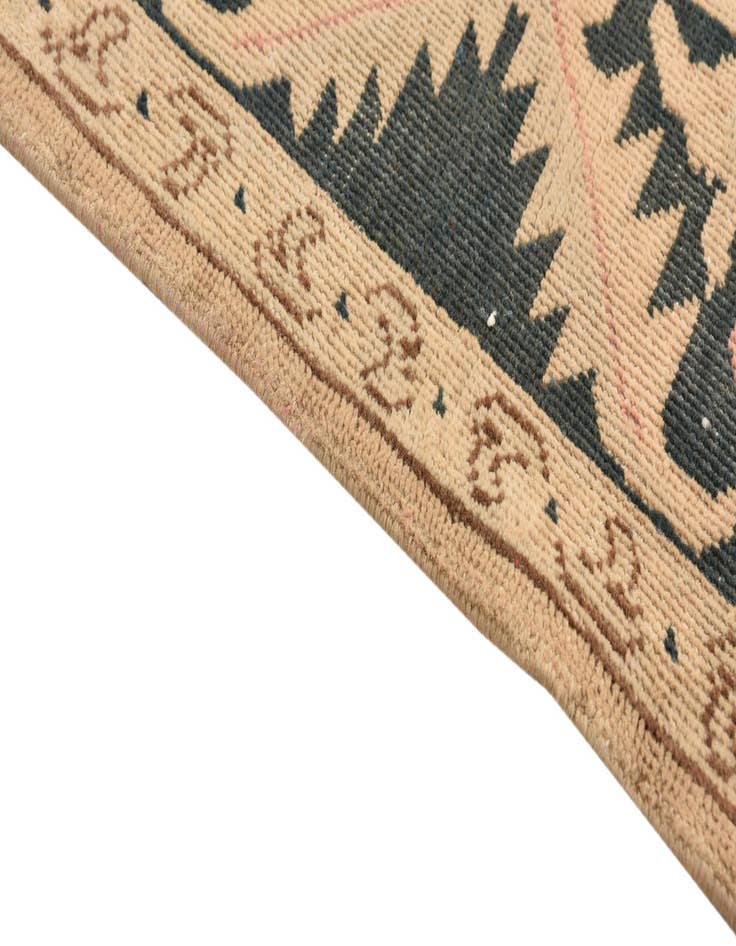 Detail image of 4' 3 x 6' 7 Hand Knotted Tabriz Persian Wool Rug