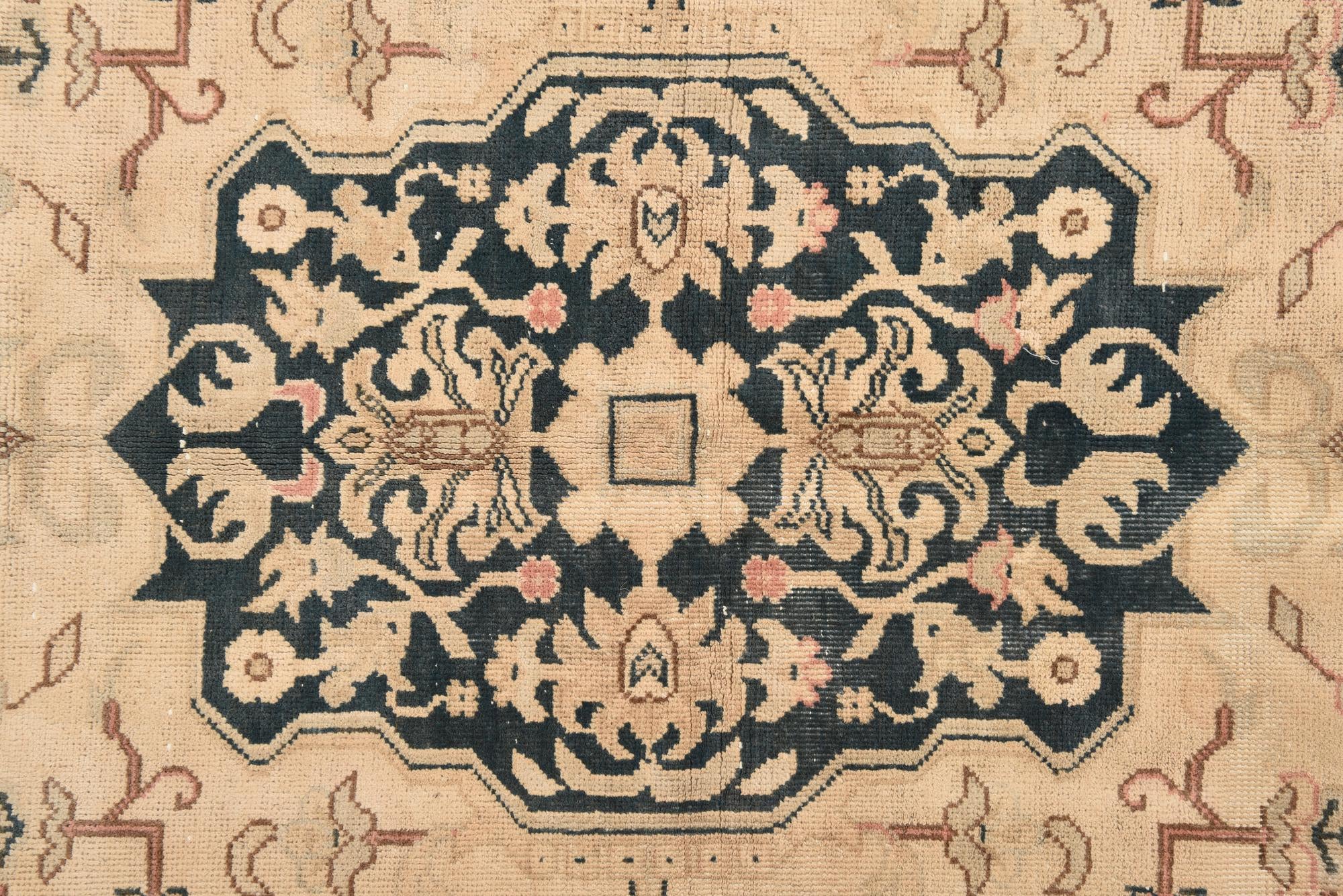 4' 3 x 6' 7 Hand Knotted Tabriz Persian Wool Rug
