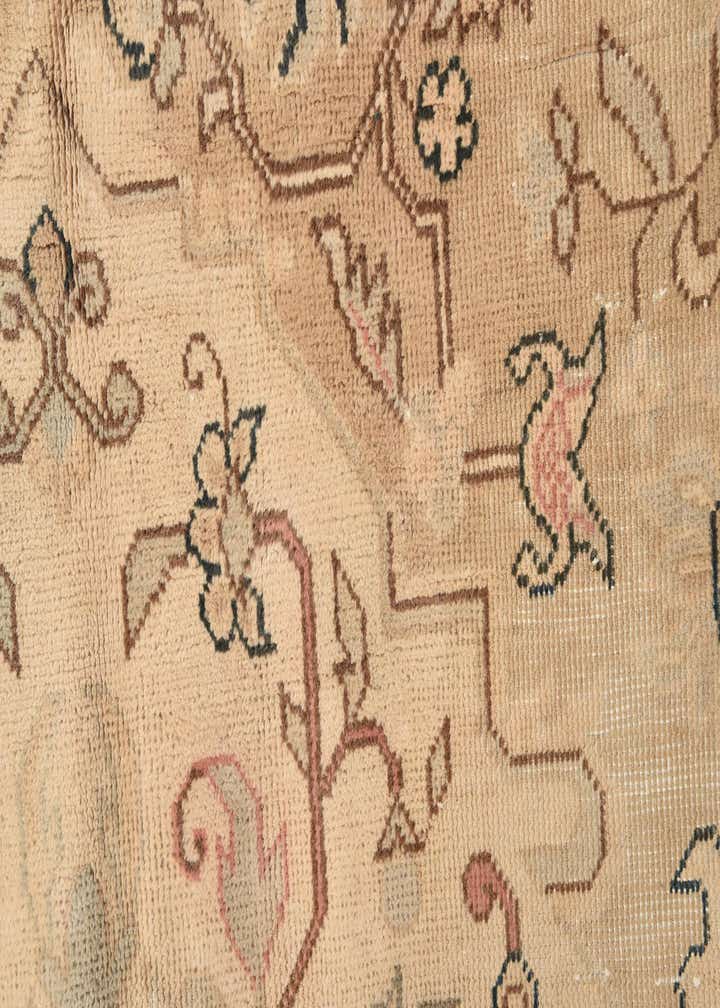 4' 3 x 6' 7 Hand Knotted Tabriz Persian Wool Rug