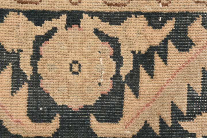 4' 3 x 6' 7 Hand Knotted Tabriz Persian Wool Rug