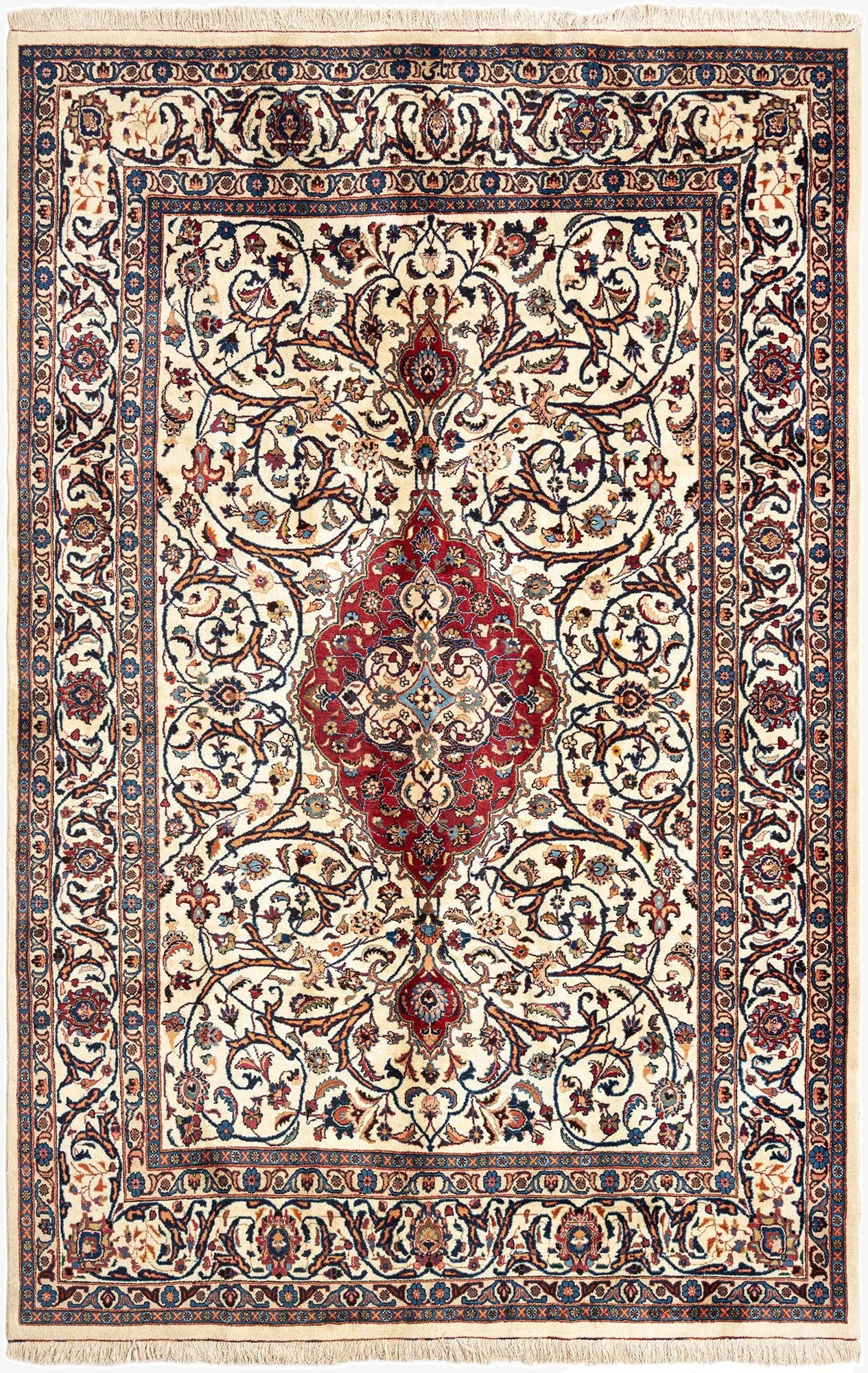 7' 8 x 11' 6 Tabriz Wool Rug