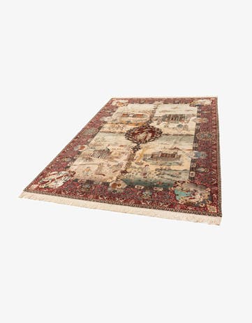 6' 2 x 9' Tabriz Rug