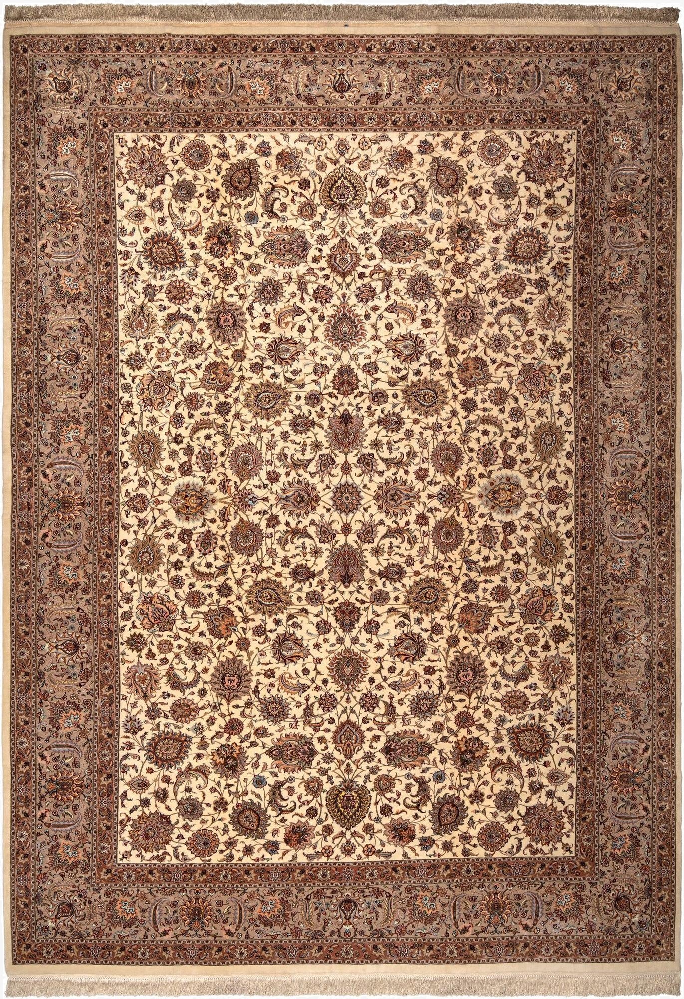 11' 6 x 16' 6 Tabriz Rug