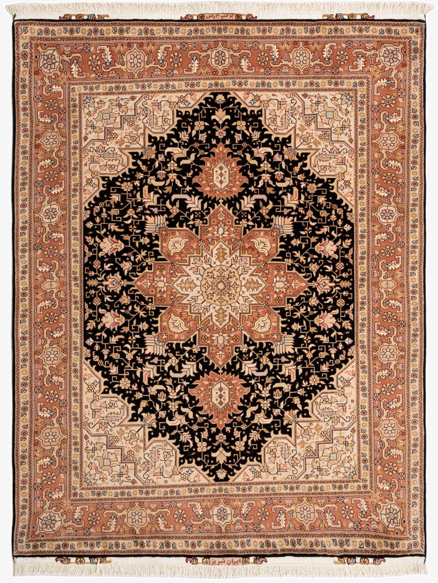 5' x 6' 8 Tabriz Rug
