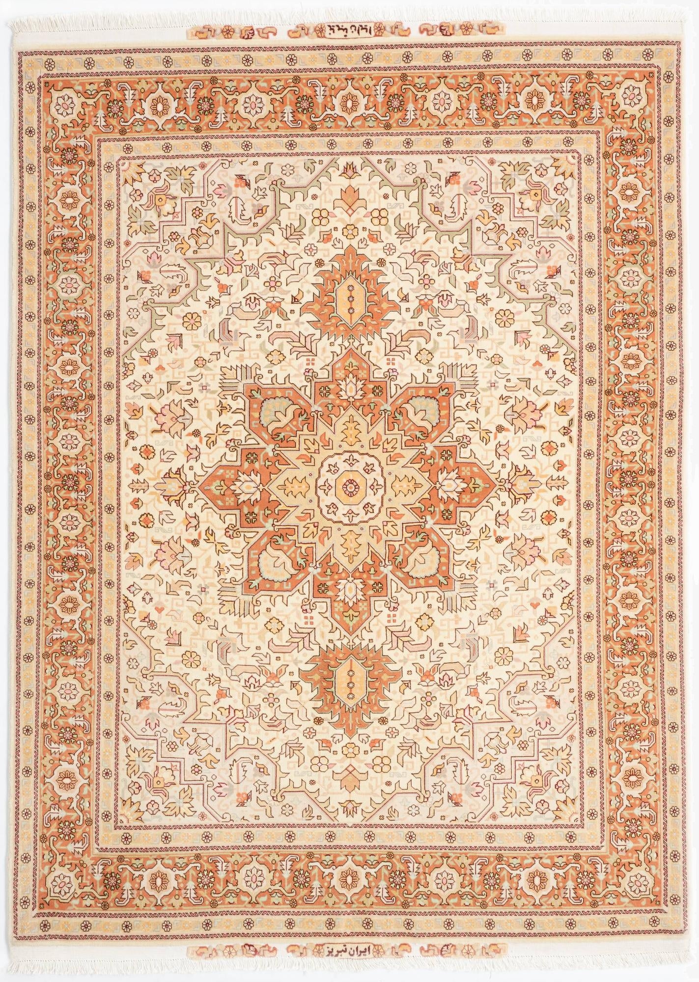 5' x 6' 11 Tabriz Rug