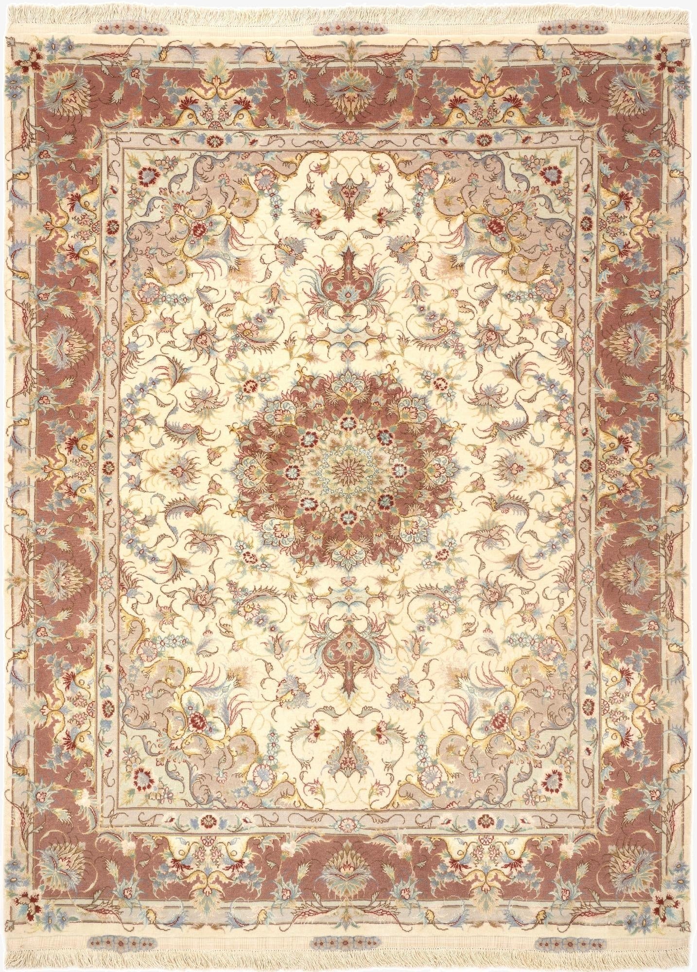 5' x 6' 10 Tabriz Rug