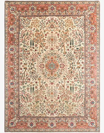 8' x 10' 10 Tabriz Rug