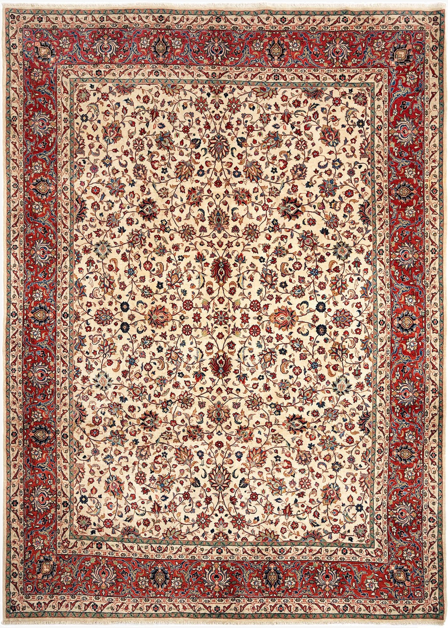 8' 8 x 11' 11 Tabriz Wool Rug