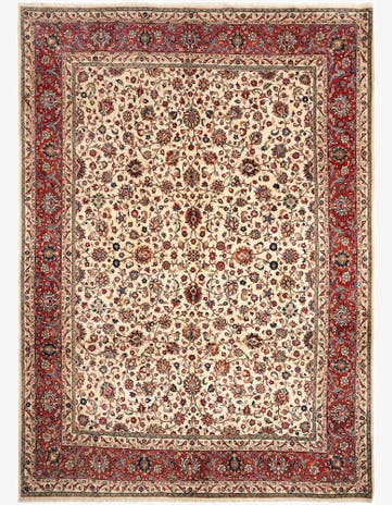 8' 8 x 11' 11 Tabriz Wool Rug