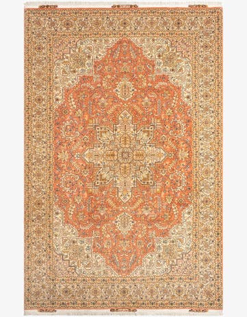 6' 8 x 10' 6 Tabriz Rug