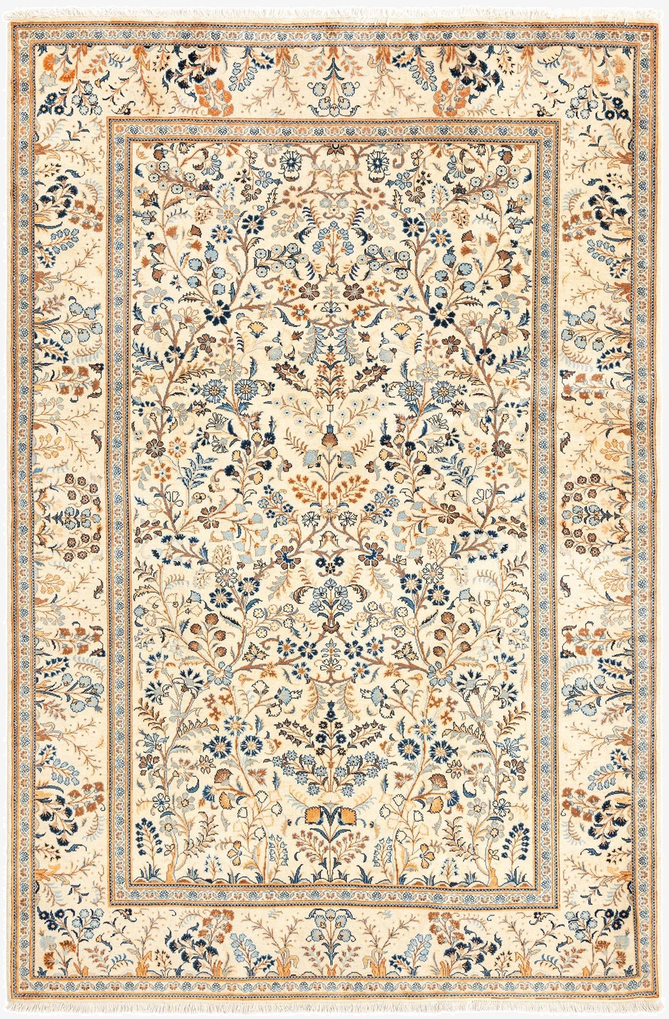 4' 6 x 6' 8 Tabriz Rug