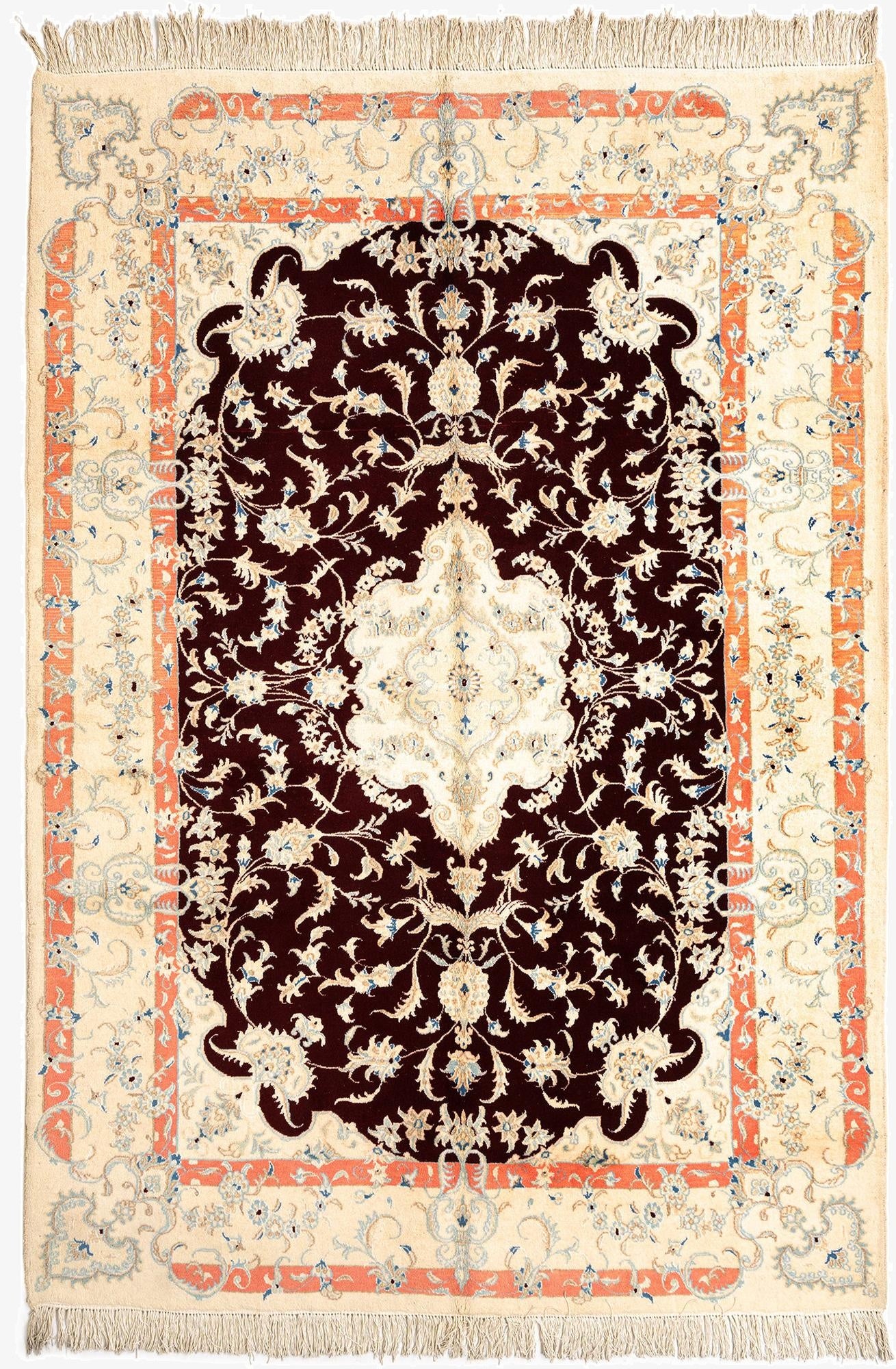 6' 7 x 9' 10 Tabriz Wool Rug