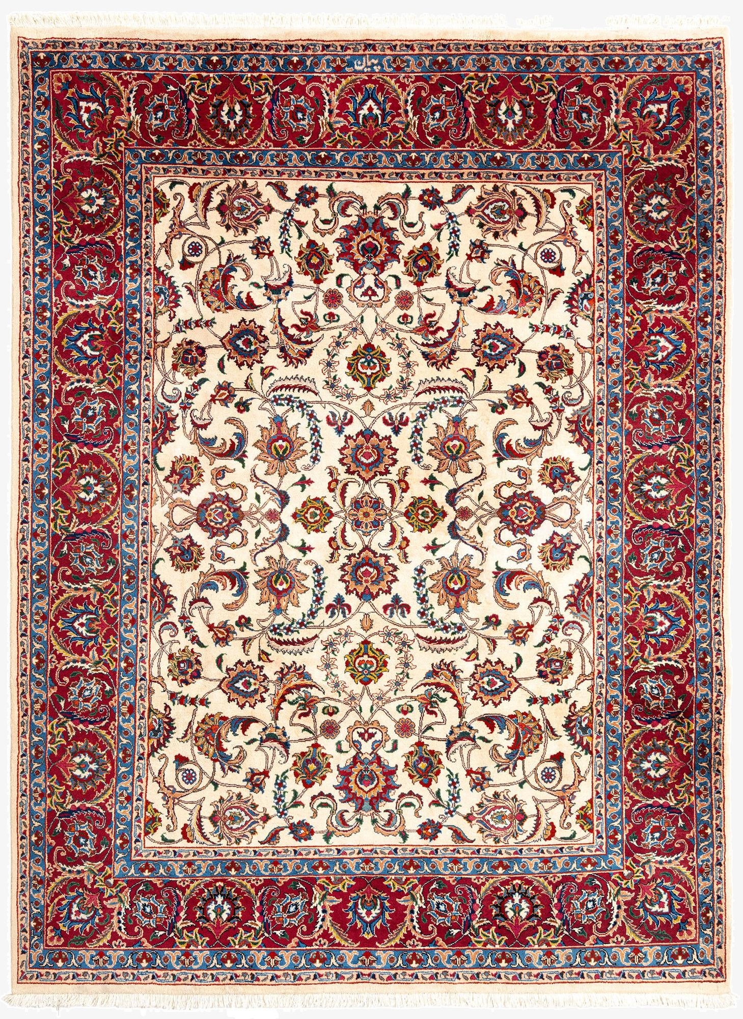 7' 11 x 10' 7 Tabriz Wool Rug
