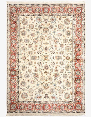 8' x 11' 4 Tabriz Wool Rug