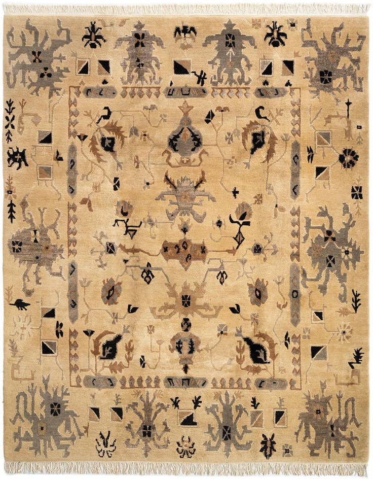 Detail image of 8' 2 x 10' 2 Tibet Wool Rug