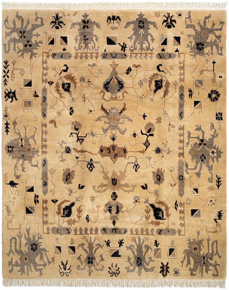Detail image of 8' 2 x 10' 2 Tibet Wool Rug