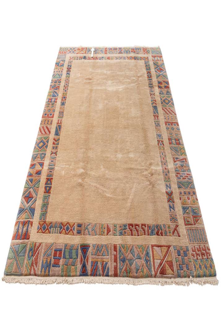 6' 6 x 9' 5 Hand Knotted Tibet Wool Rug