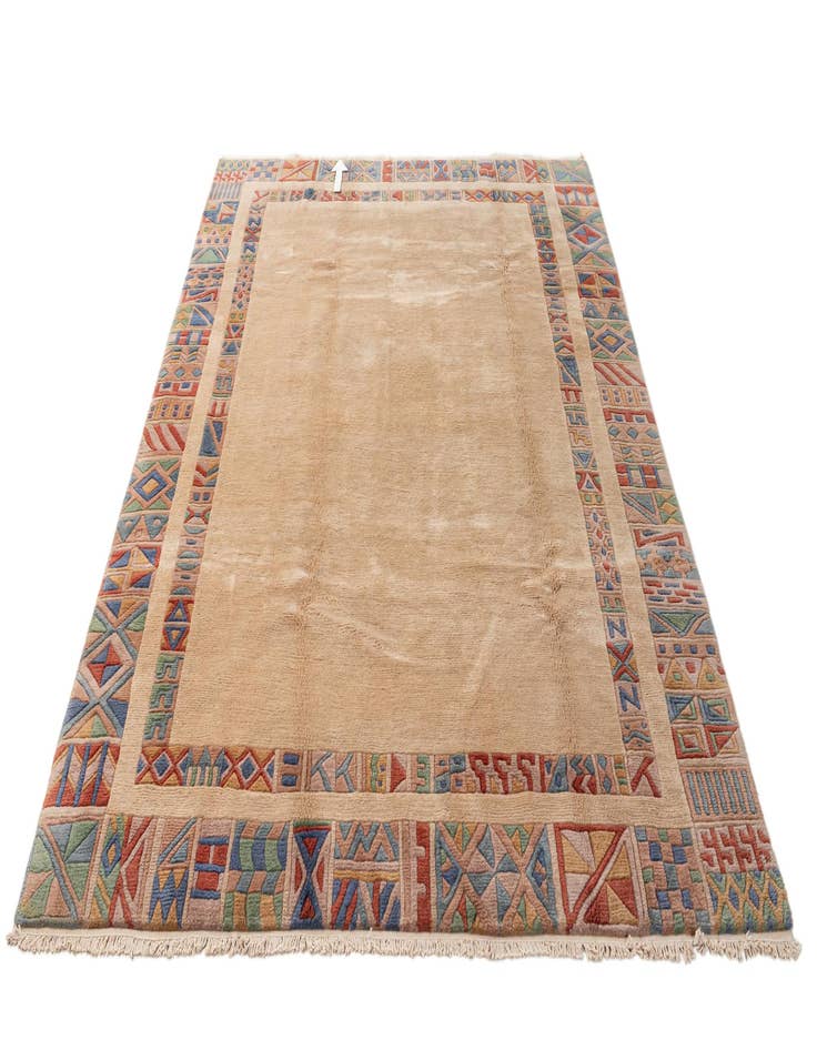 Detail image of 6' 6 x 9' 5  Hand Knotted Tibet Wool Rug