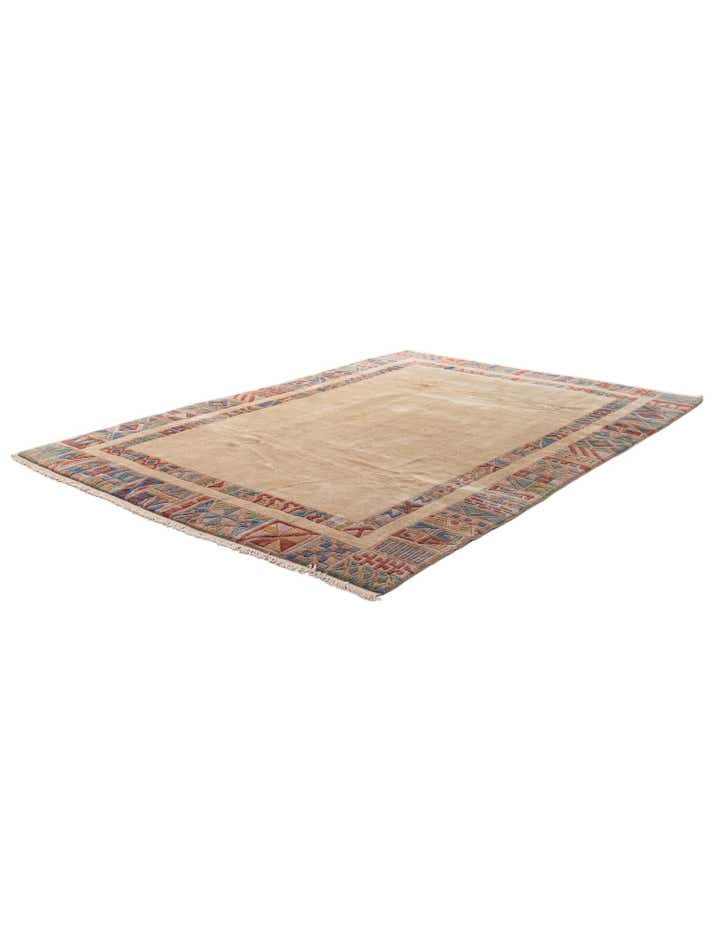 6' 6 x 9' 5 Hand Knotted Tibet Wool Rug