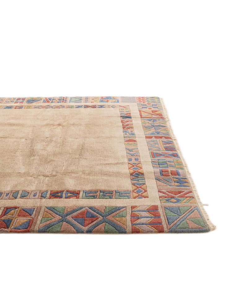 Detail image of 6' 6 x 9' 5 Hand Knotted Tibet Wool Rug