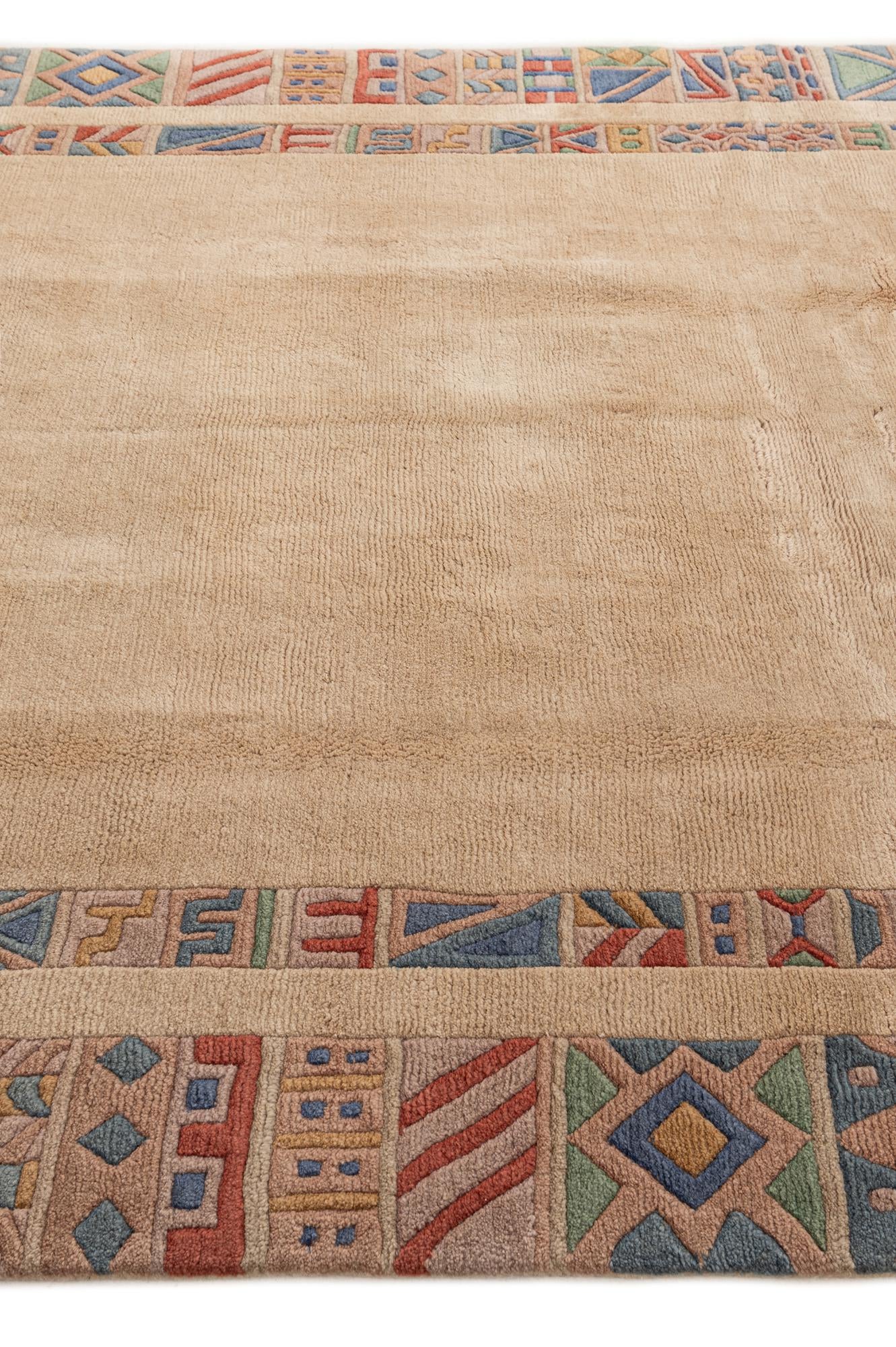 6' 6 x 9' 5 Hand Knotted Tibet Wool Rug